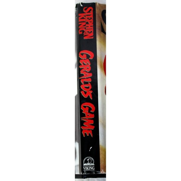 1992 First Edition Gerald's Game By Stephen King Hardcover Book Suspense - Picture 2 of 10